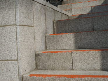 non-slip surfaces on concrete steps