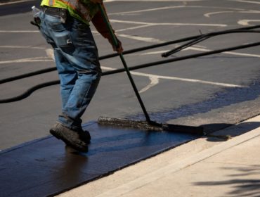 water damage to my asphalt driveway