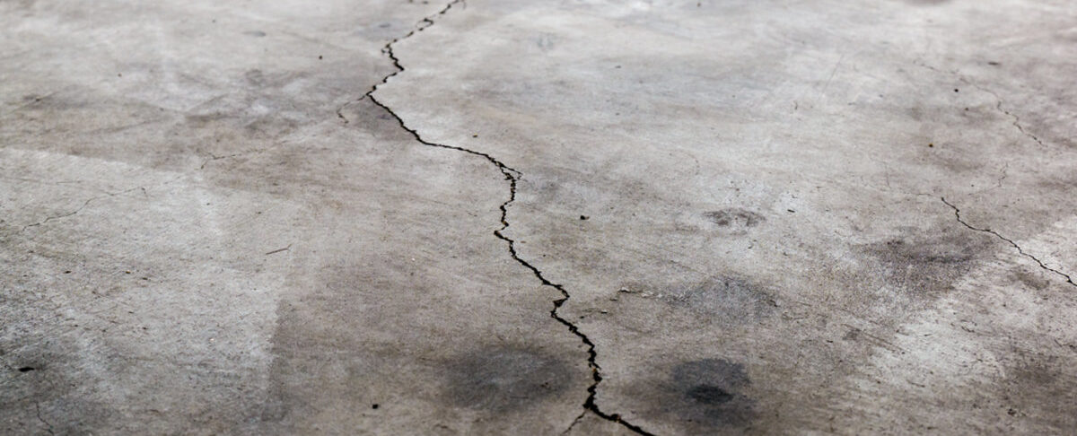 fix cracks in my garage floor